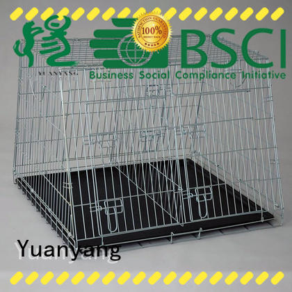 Yuanyang metal dog crate supply for transporting dog