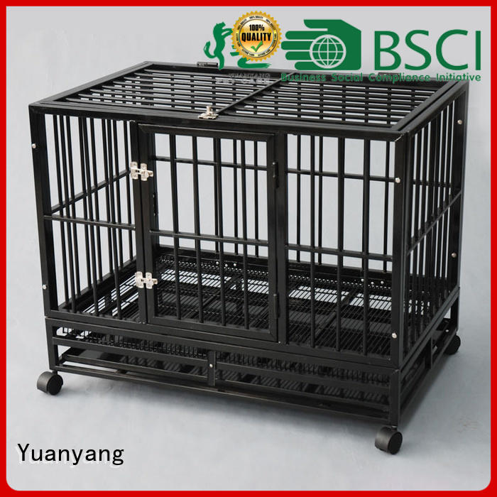 large steel dog crate
