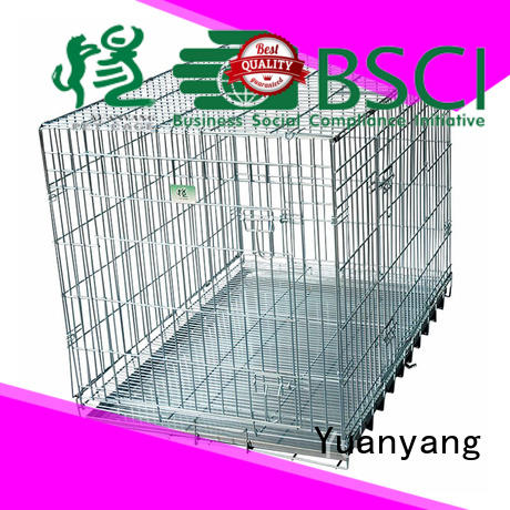 Yuanyang puppy crate factory for transporting puppy