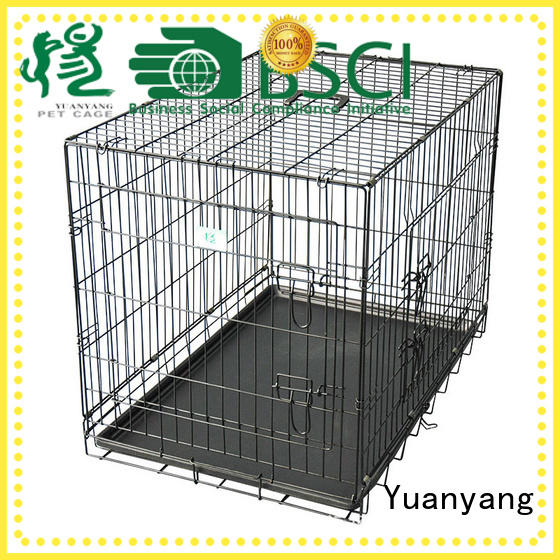 Yuanyang wire dog kennel supplier for training pet