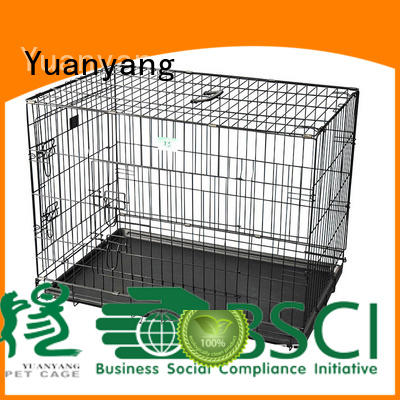 Professional metal dog cage factory for transporting dog