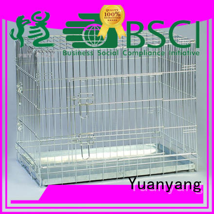 Custom steel dog cage supply for transporting dog
