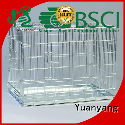 Yuanyang Top metal pet crate supply for training pet