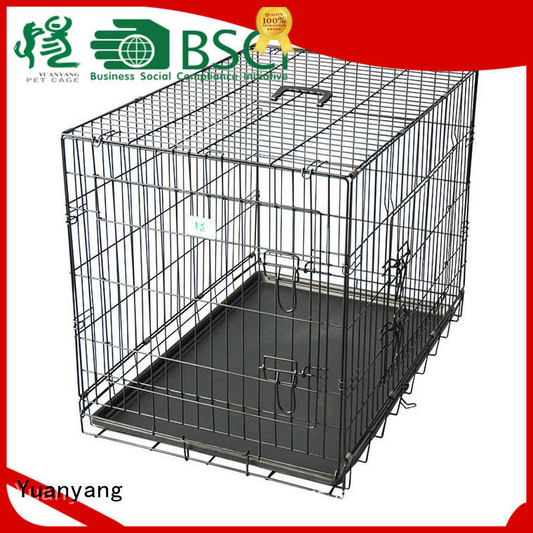 Yuanyang metal dog kennel supply for training pet