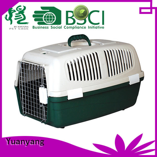 Custom best plastic dog crate factory comfortable area for pet