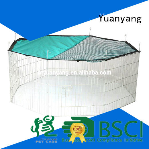 Yuanyang wire playpen supplier for dog exercise area