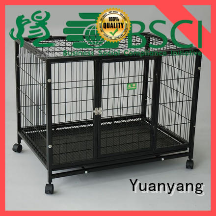 Yuanyang steel dog crate factory for transporting dog
