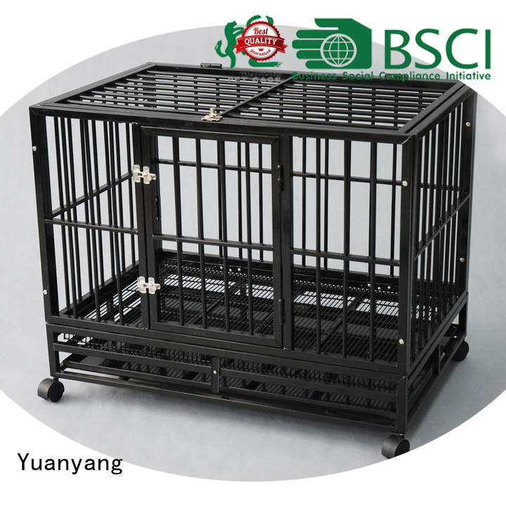 Yuanyang Custom metal dog kennel supplier for transporting puppy