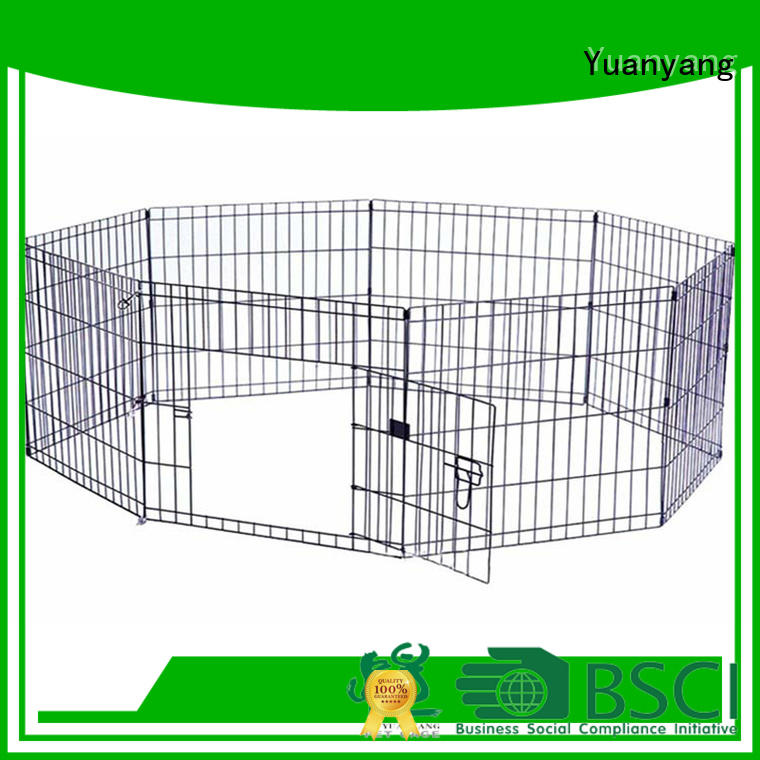 Yuanyang wire playpen company for dog outdoor activities