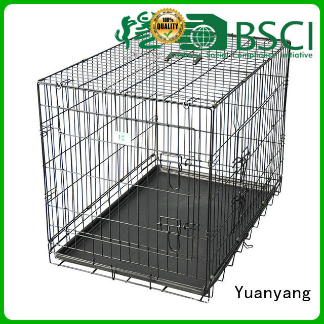 Durable metal dog cage manufacturer for transporting puppy