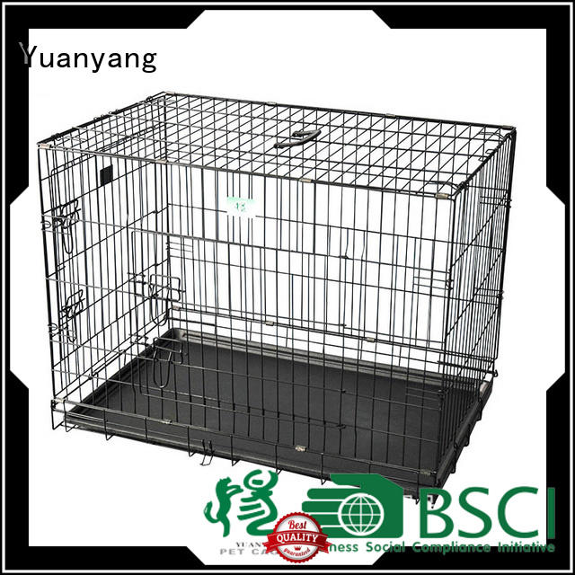 Yuanyang Excellent quality steel dog kennel company for training pet