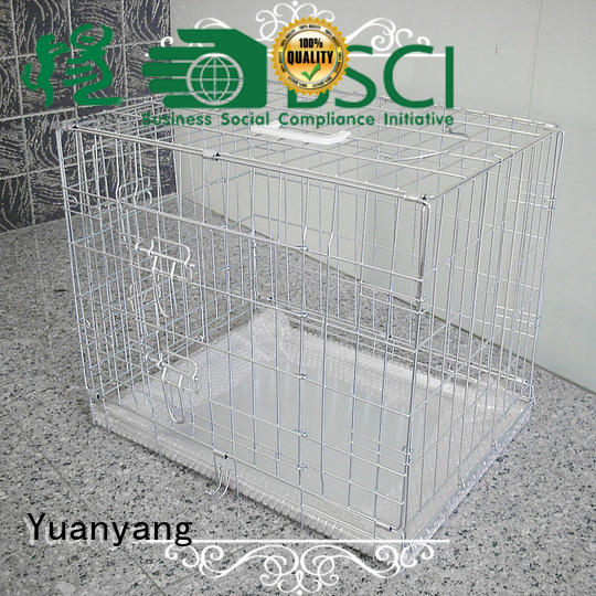 Yuanyang heavy duty dog crate supply for transporting puppy
