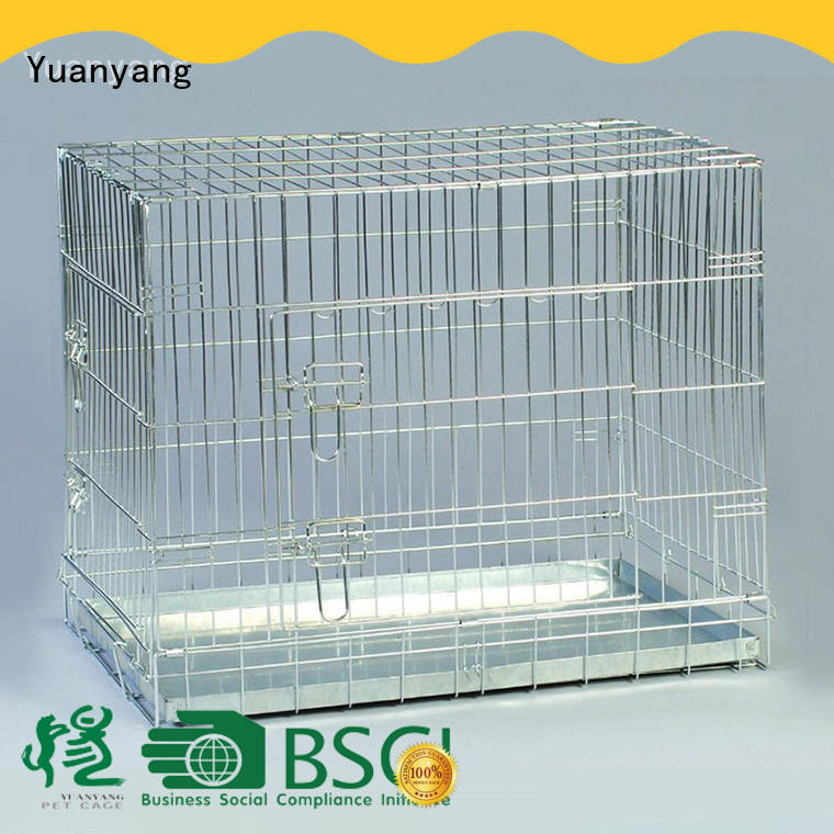 Durable metal wire dog cage factory for training pet