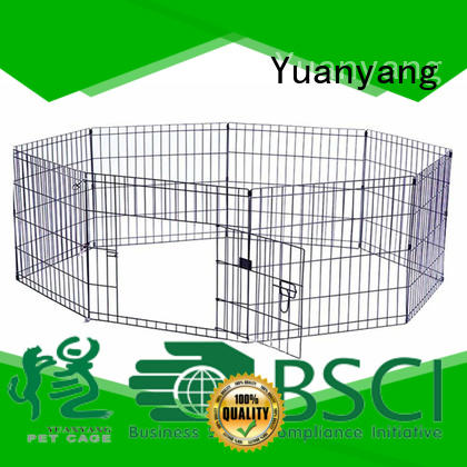 Yuanyang Top metal puppy playpen company for dog exercise area