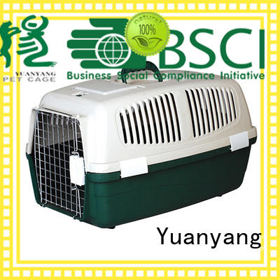 Yuanyang plastic dog crates manufacturer for puppy carrying