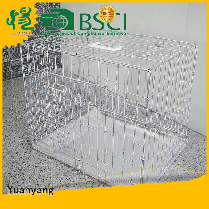 Yuanyang wire dog kennel company for transporting puppy