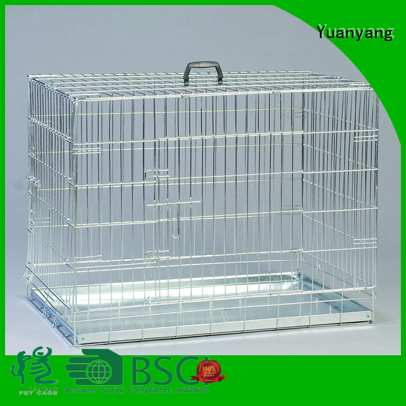 Yuanyang Professional steel dog crate supplier for transporting dog