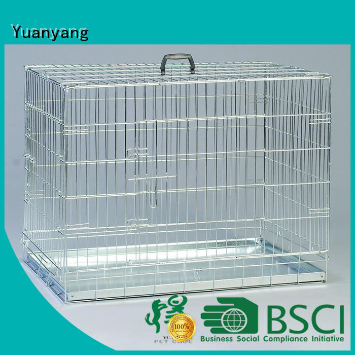 Yuanyang Excellent quality heavy duty dog kennel company for transporting puppy