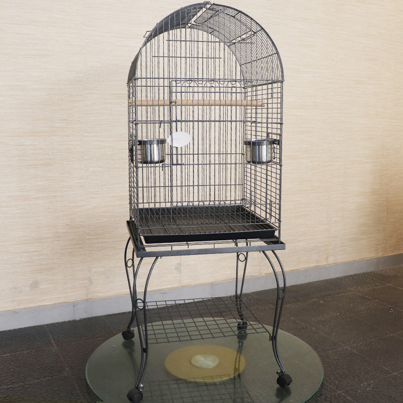 Wire Parrot Cage YD140 Metal  Big Bird Cage with Wheels