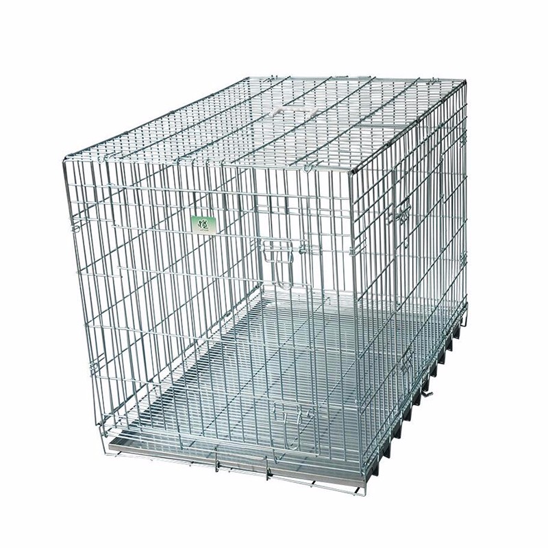 galvanized zinc dog cage