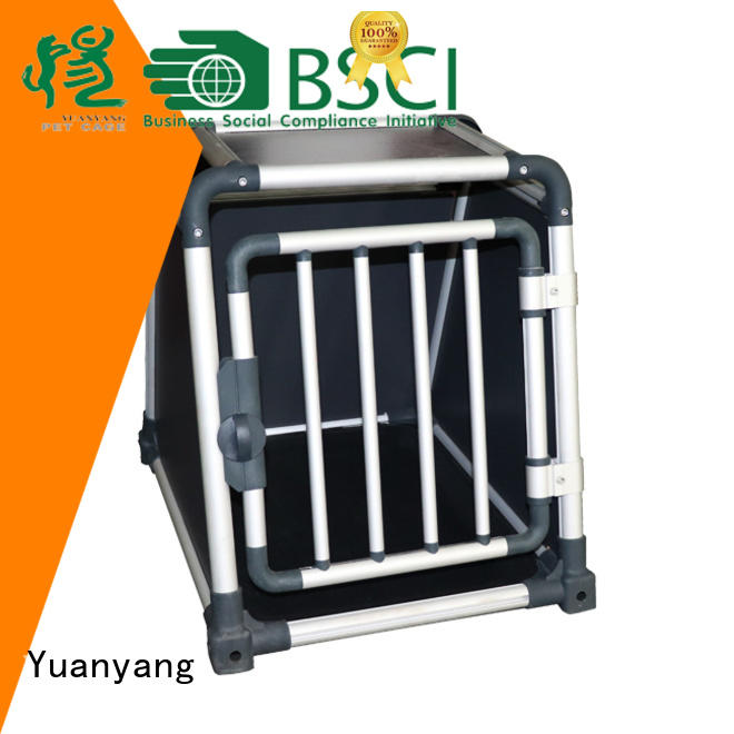 Yuanyang Durable heavy duty large dog crate supplier for transporting pet