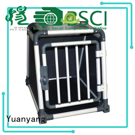 Yuanyang Custom aluminum dog crates company for dog car transport