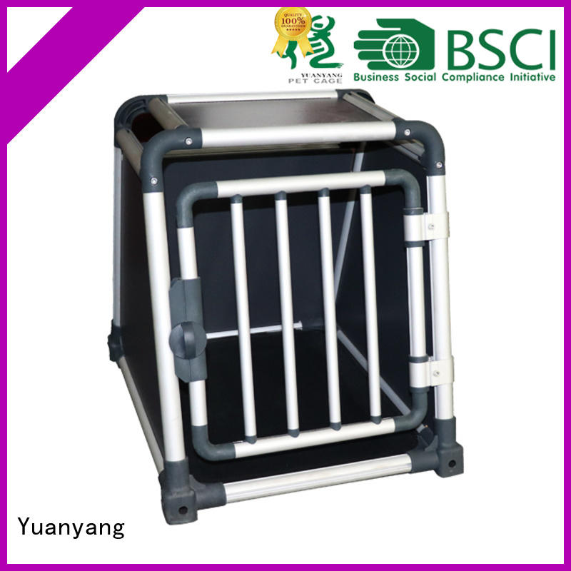Excellent quality metal wire dog crate manufacturer for transporting puppy