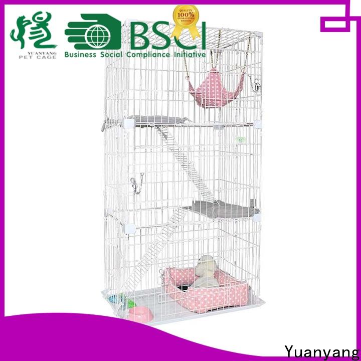 Yuanyang Top wire cat cage supplier safe place for cat