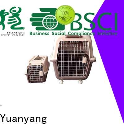 Custom plastic puppy crate supplier for puppy carrying