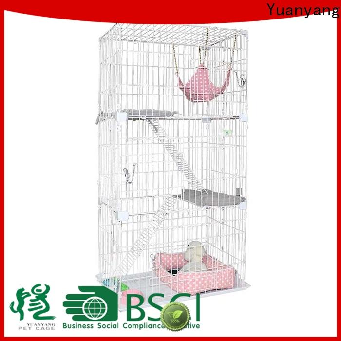 Yuanyang Excellent quality cattery cages manufacturer exercise place for cat