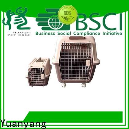 Professional plastic dog cage manufacturer for puppy carrying