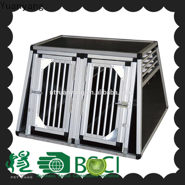 Yuanyang aluminum dog crates supplier for transporting pet