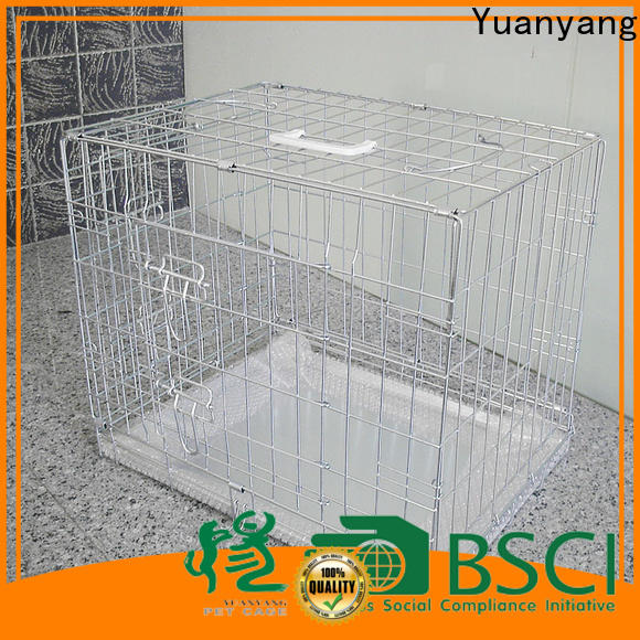 Top metal wire dog cage factory for training pet
