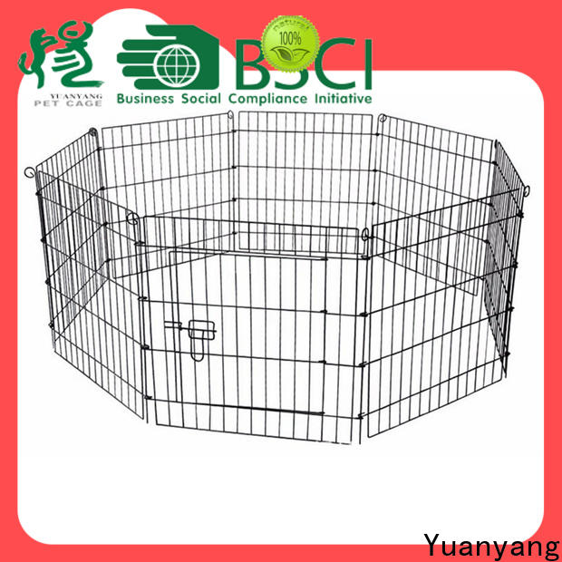 Yuanyang Professional large dog cages supplier for puppy exercise area