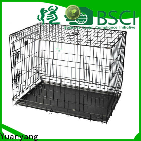 Yuanyang Durable steel dog cage manufacturer for training pet