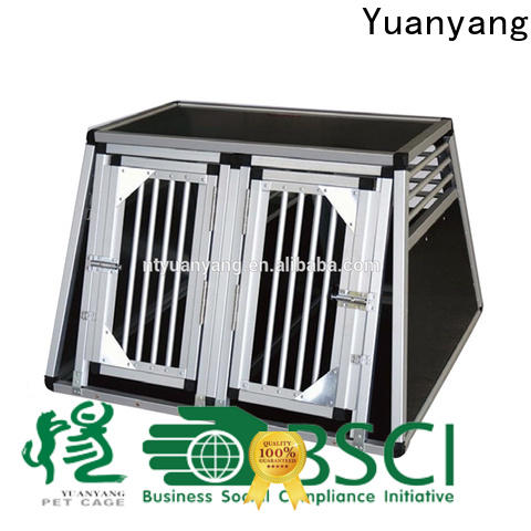 Yuanyang aluminium dog crate supply for transporting dog