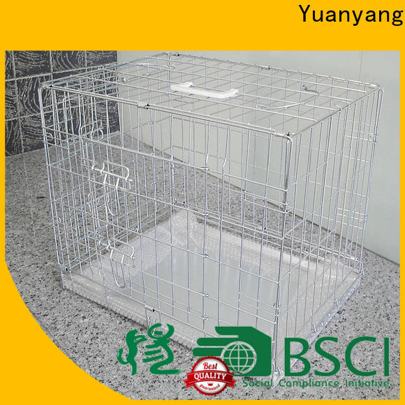 Durable wire dog cage supplier for transporting dog