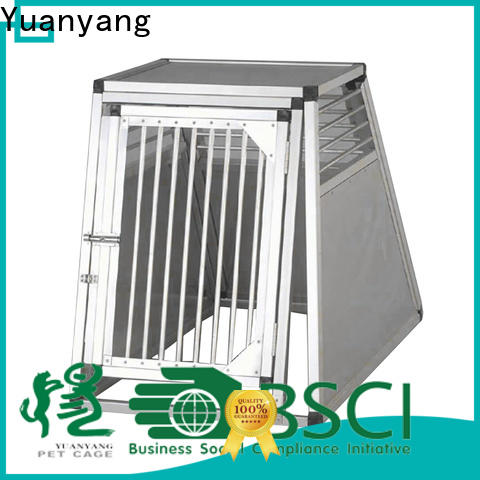 Yuanyang Custom aluminum dog cage supplier for transporting dog