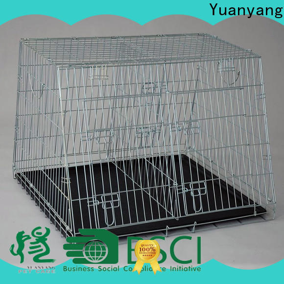 Yuanyang Durable wire dog kennel company for transporting puppy