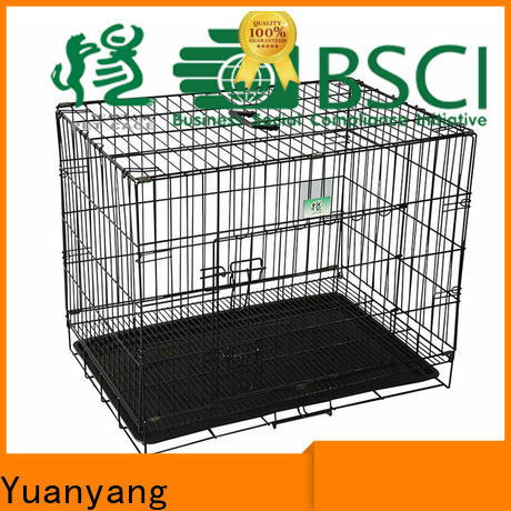 Yuanyang Durable wire dog kennel manufacturer for transporting puppy